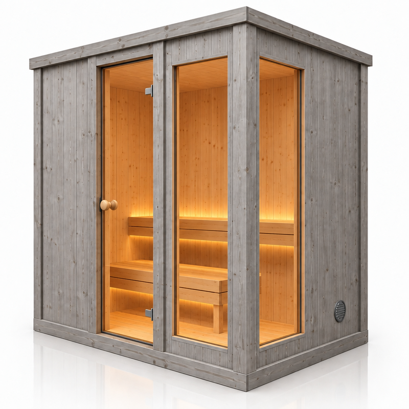 NorMod 001 © - Modular Outdoor Sauna System Backcountry Recreation