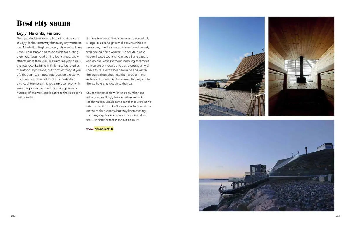 Sauna: The Power of Deep Heat  - Hardcover Coffee Table Book - Written by Emma O'Kelly # #seotitle## Backcountry Recreation