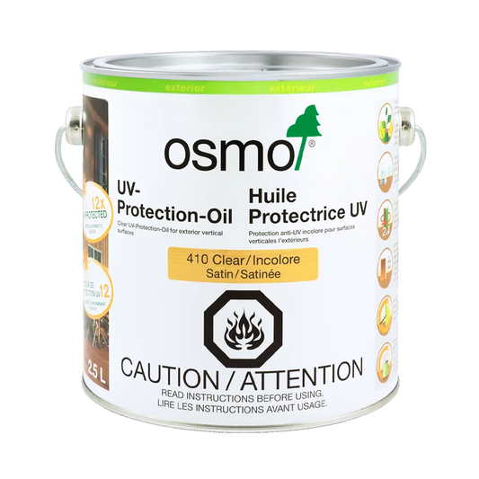 Osmo Exterior Sauna Stain - UV Protection Oil Clear 2.5L # #seotitle## Backcountry Recreation