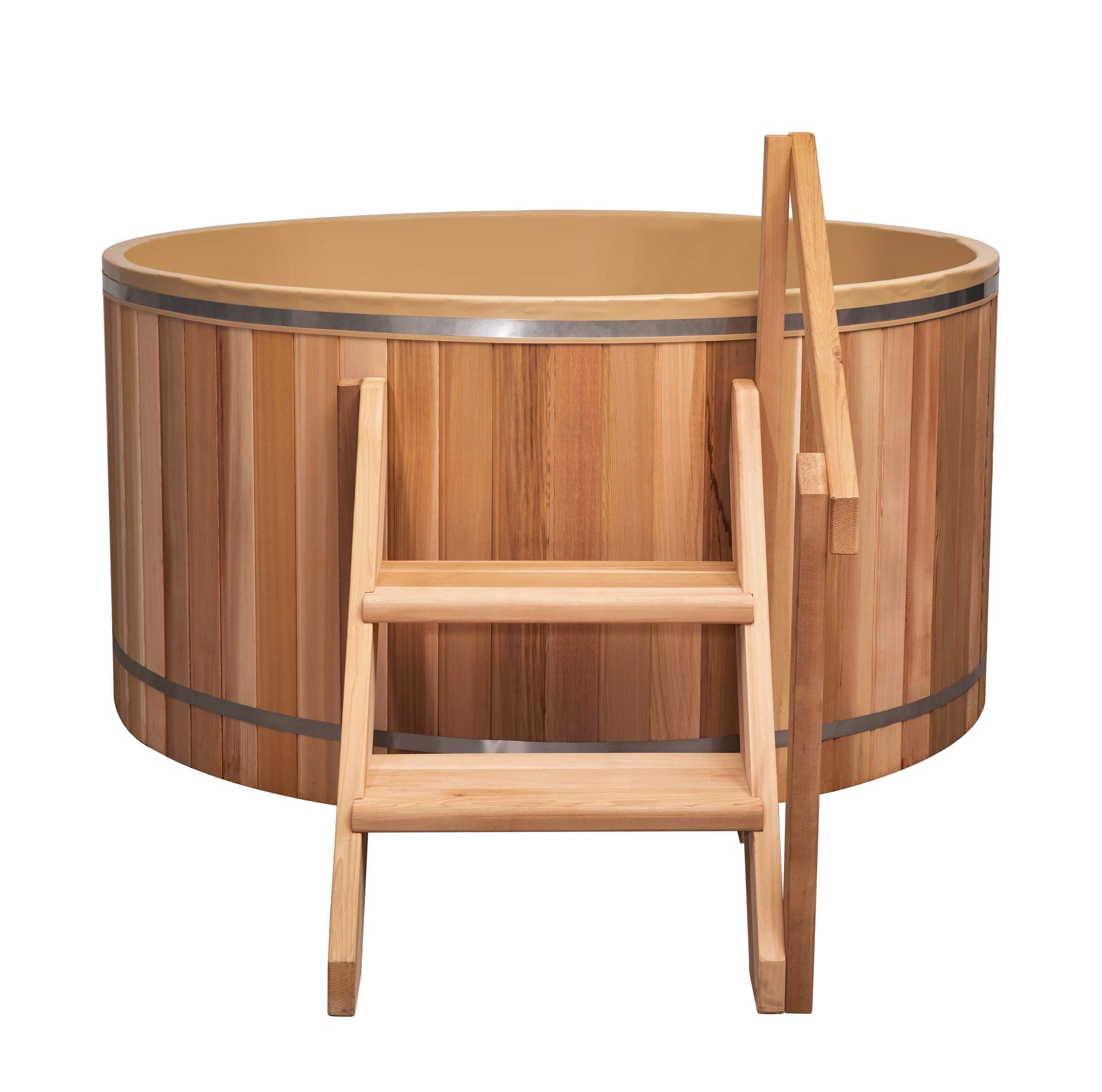 Classic Cedar Hot Tub - Electric  Heater  5'W X 4'H (4 Person Deep) # #seotitle## Backcountry Recreation