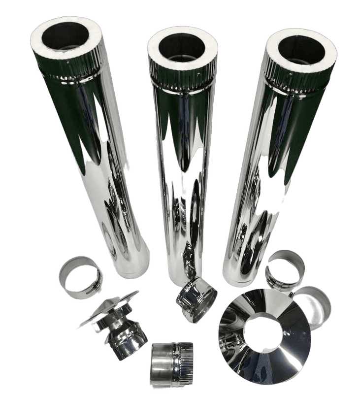 Geodesic Dome Wood Stove Kit 
