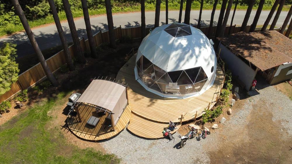 Glamping Geodesic Dome Tent Small 16' # #seotitle## Backcountry Recreation