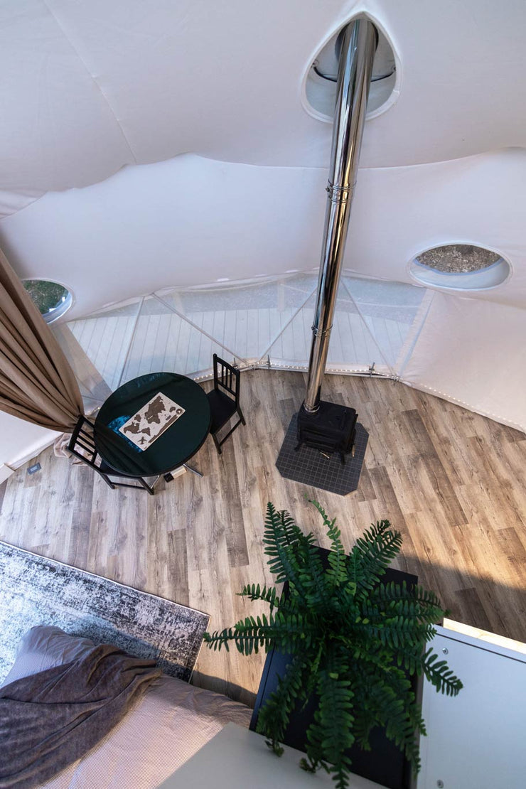 Glamping Geodesic Dome Tent Small 16&