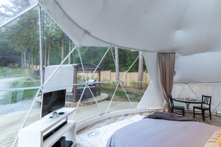 Glamping Geodesic Dome Tent Small 16