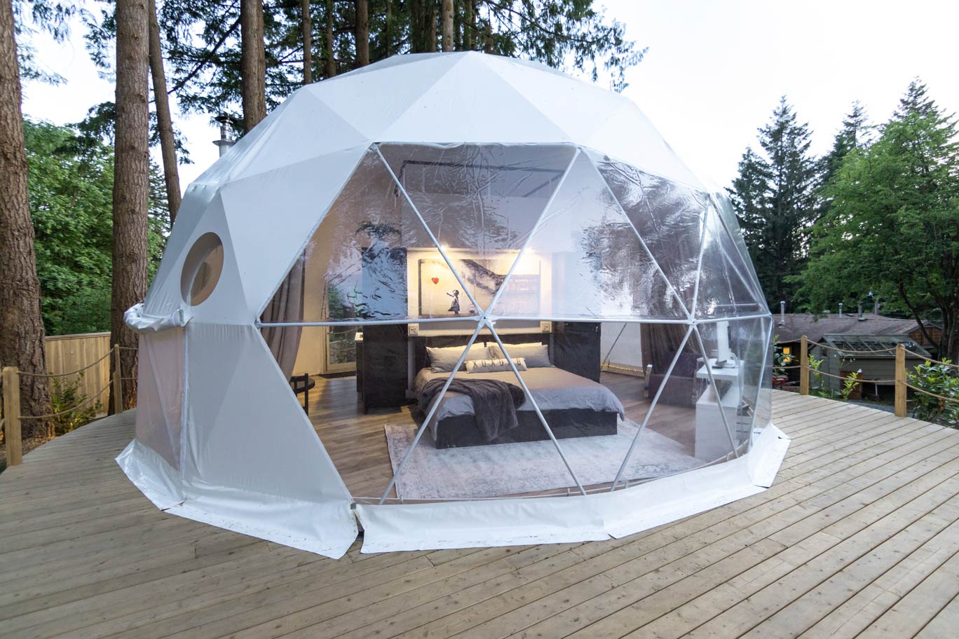 Glamping Geodesic Dome Tent Small 16' – Backcountry Recreation