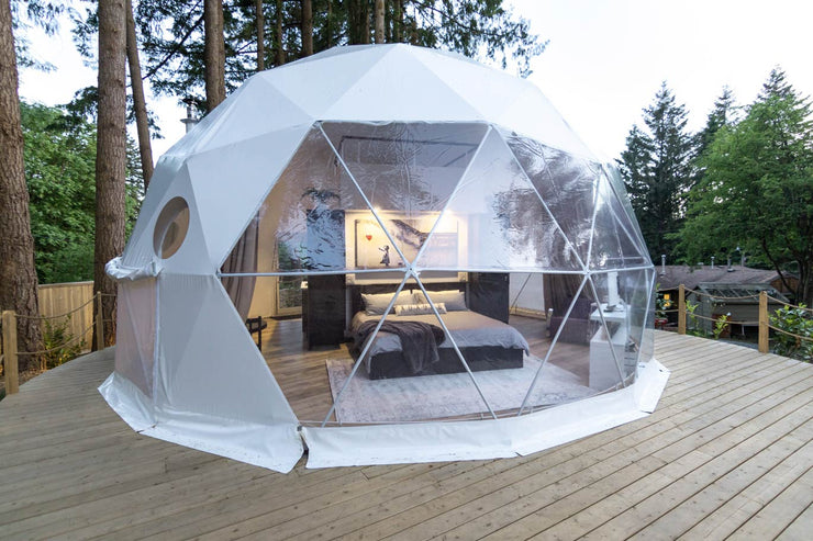 Glamping Geodesic Dome Tent Small 16&