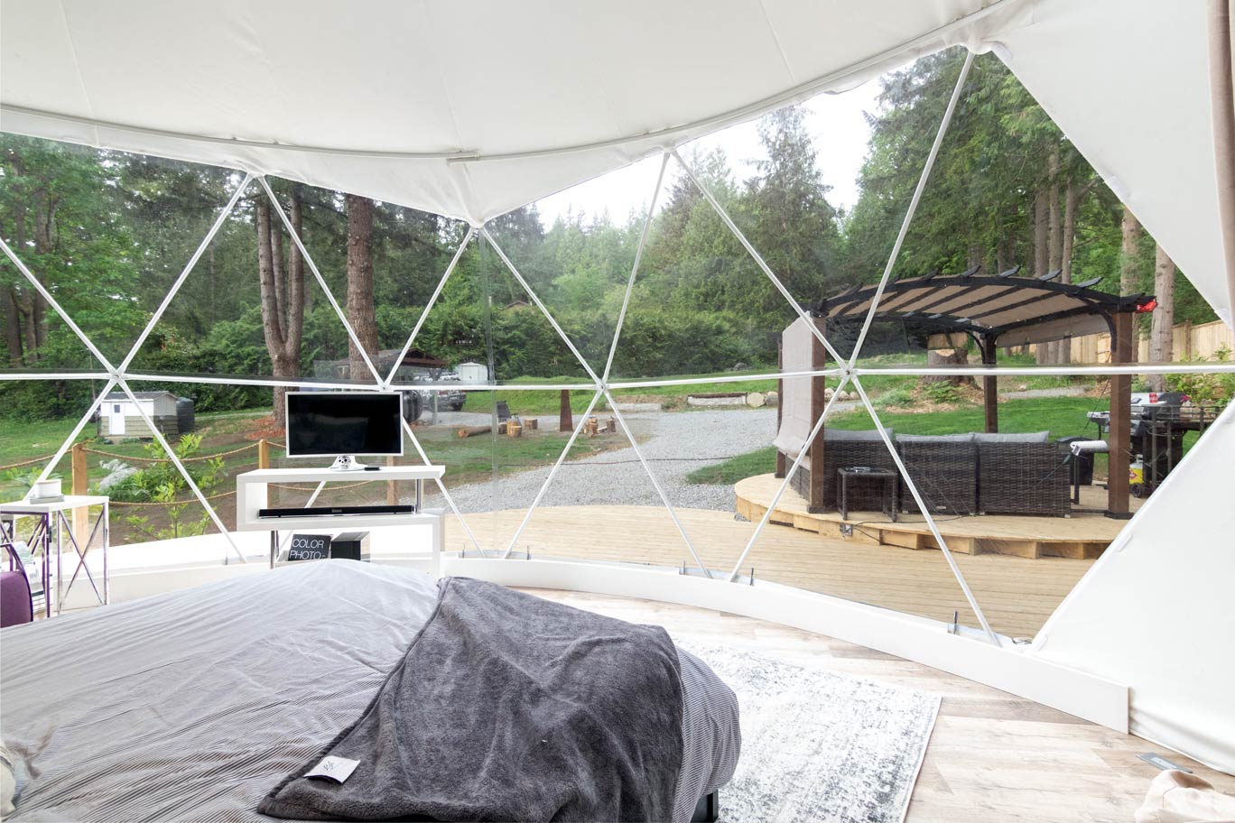 Glamping Geodesic Dome Tent Small 16' # #seotitle## Backcountry Recreation