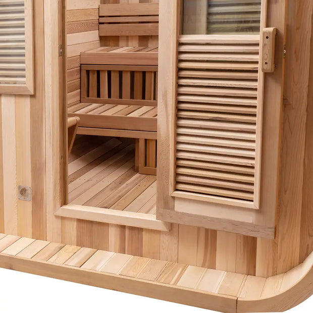Outdoor Cube Sauna - 6 Person 