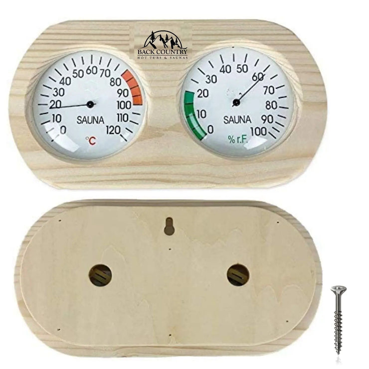 Sauna Hygrometer / Thermometer 